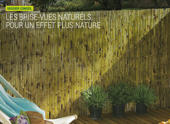 Les brise-vues naturels, pour un effet plus nature