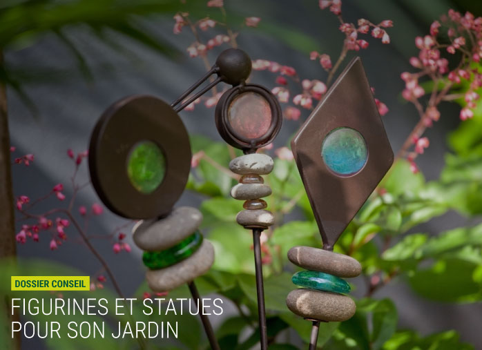 Des figurines et des statues pour peupler votre jardin