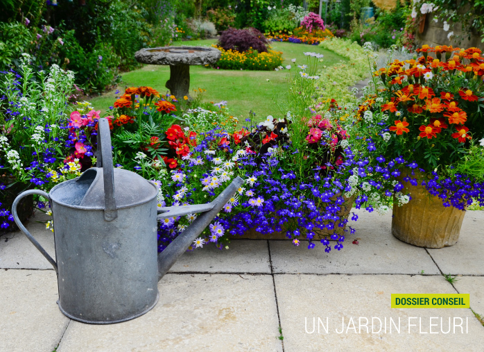 Un jardin fleuri