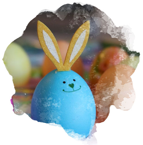 peinture décoration œufs de Pâques