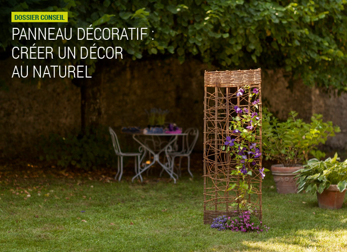 Panneau décoratif : créer un décor au naturel