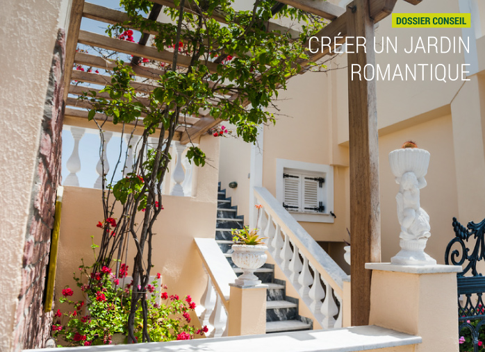 Créer un jardin romantique