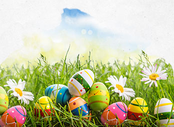 5 idées de déco extérieure à Pâques