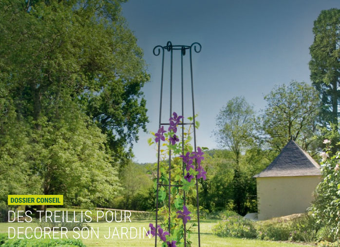 Décorer son jardin avec les treillis Nortene