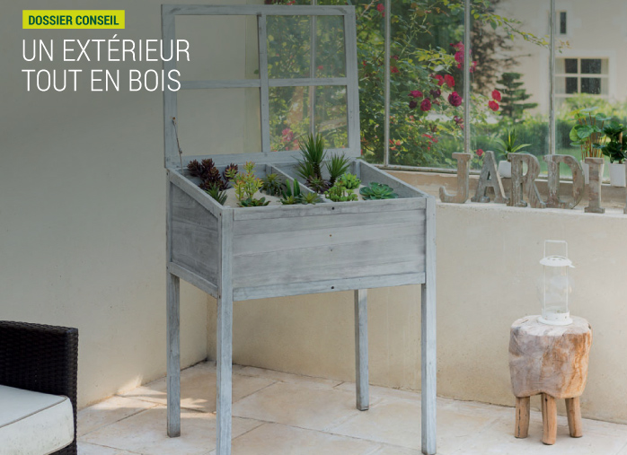 Un extérieur tout en bois