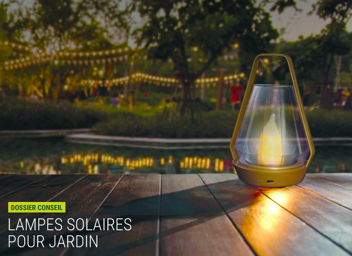 Des lampes solaires pour votre jardin