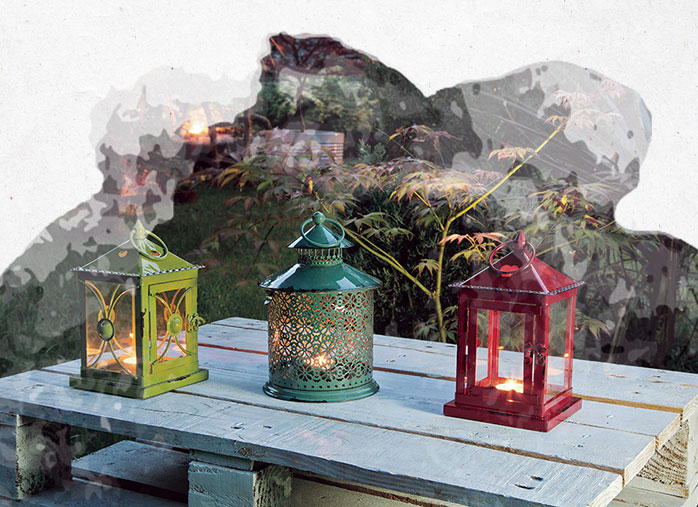 Des lanternes pour éclairer son jardin