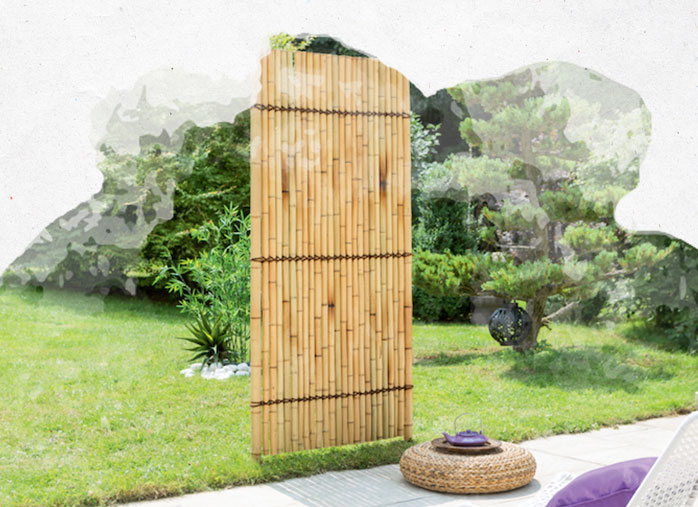 Invitez le bambou dans votre déco extérieure !