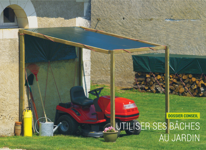 Utiliser ses bâches au jardin