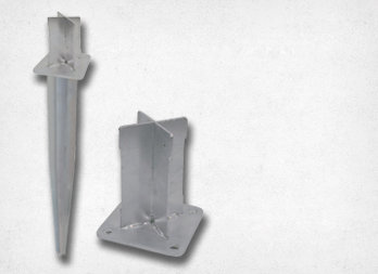 Basfix Floor Terra Hard Soil Loose Soil Anchor Plate Nortene