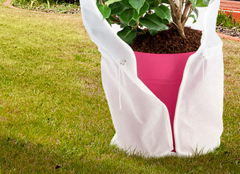 Toboli 2x Housse d'hivernage Plantes 80x100cm Protection Non-tissé Gel