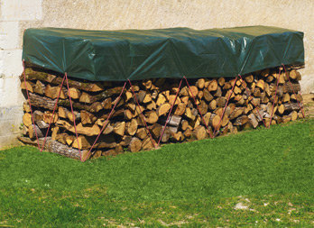 Timber cover tarpaulin