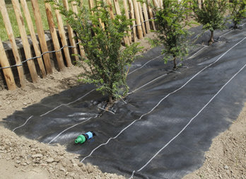 2-in-1 mulch matting