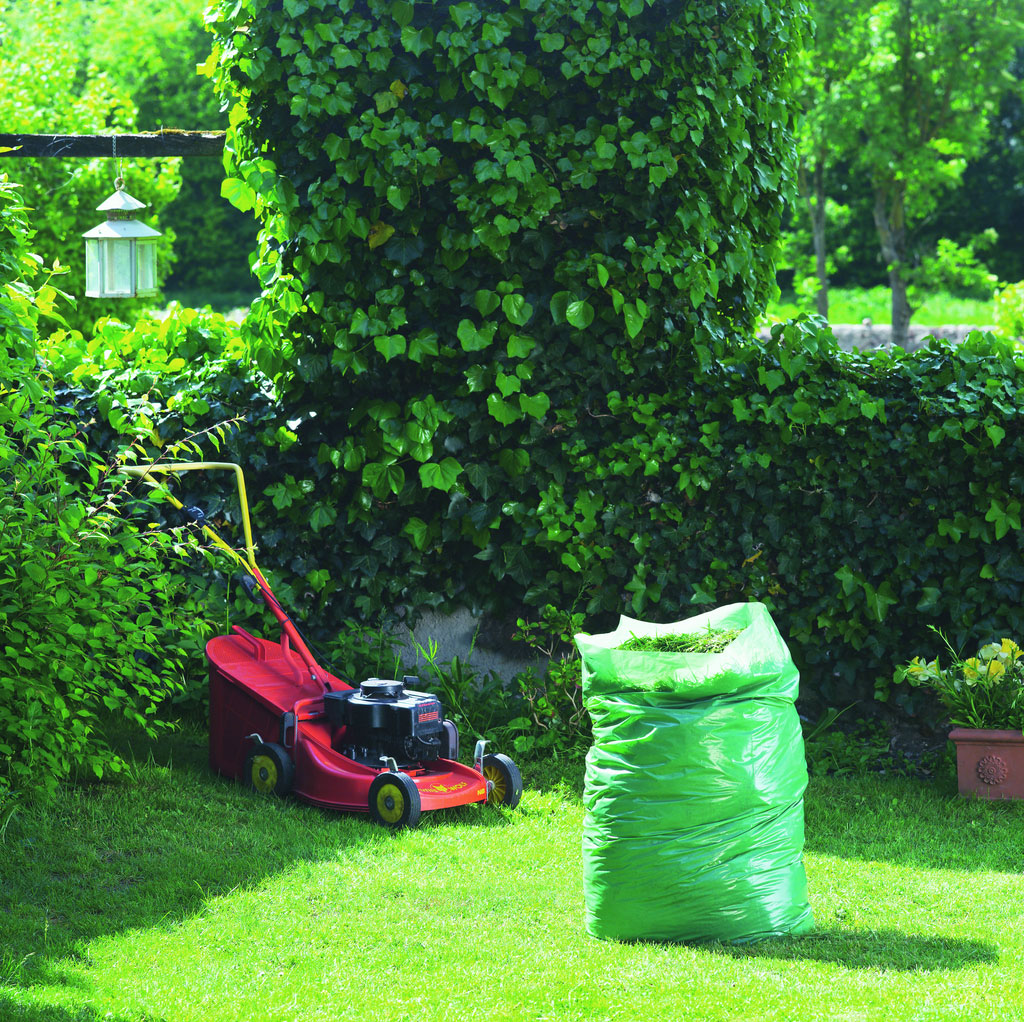 XFLYP 2 x Sacs de Jardin avec Couvercle, 300L Sacs à Déchets de Jardin avec  4 Poignées Résistantes, Sac Dechet Vert Indéchirables, Imperméable, Pliable  et Réutilisable pour Ramasse Feuilles Mortes : : Jardin