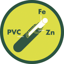 FER + ZINC - PVC