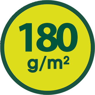 180 g/m2
180 g/m2