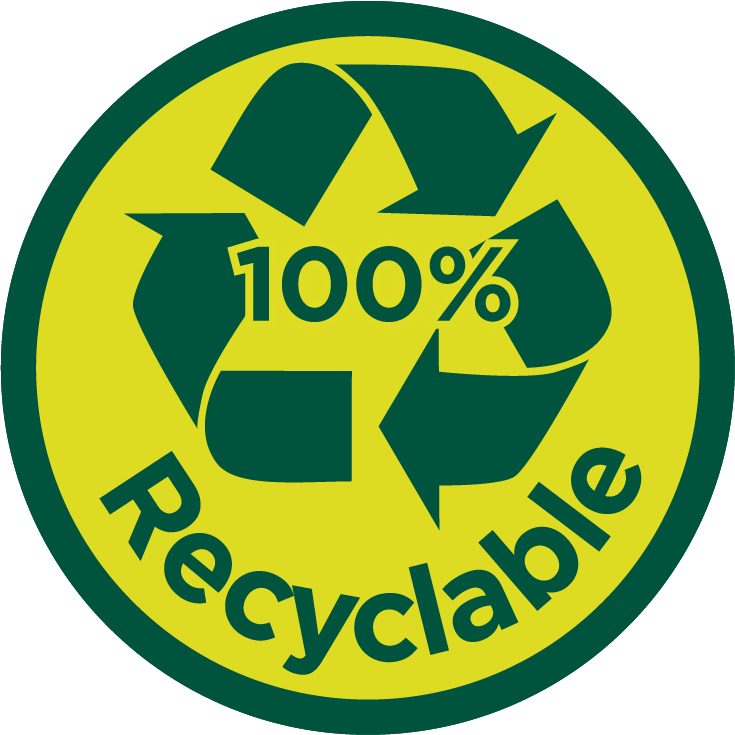 100% Recyclable